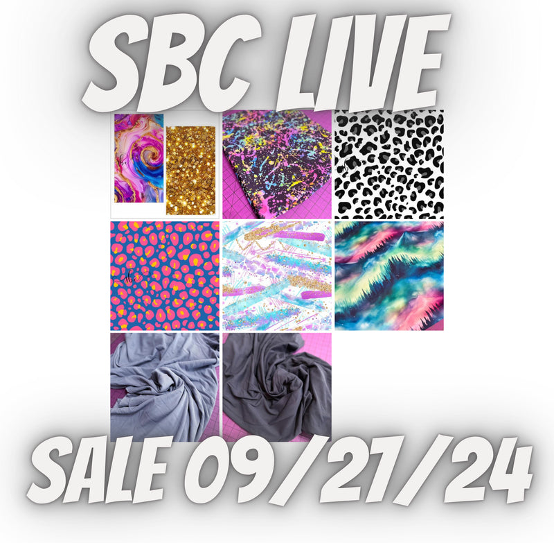 SBC Custom Live Sale 09/27/24 - Paint Splatter - Jenny Dugle