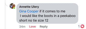 SBC Custom Friday Album Sale 11/15/24 - CLBoots Spot 6 (NIL) - Annette Ulery