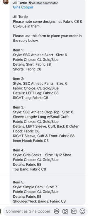 SBC Colors Custom Preorder 04/04/25 - MTO Spot 6 - Jill Turtle