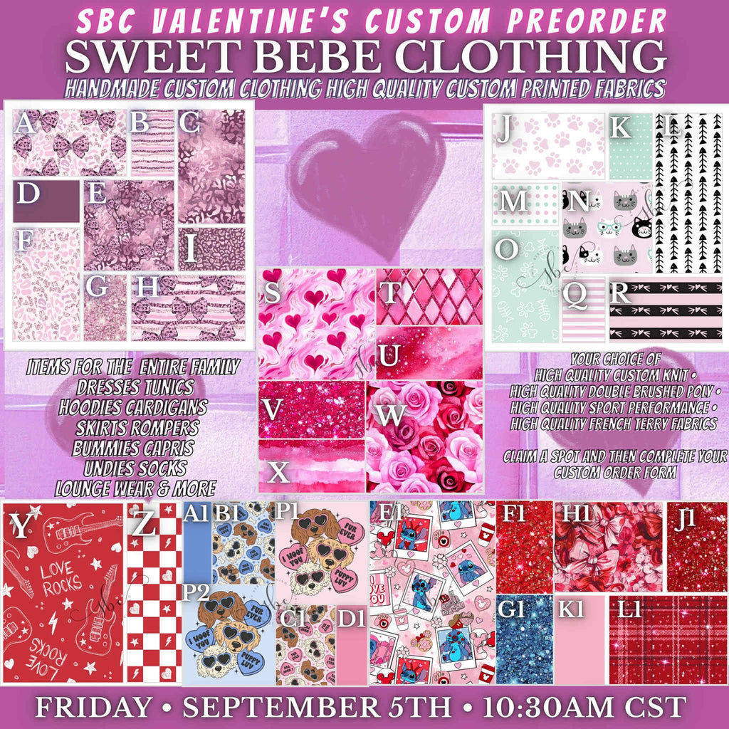 SBC Custom Valentine’s Preorder 09/05/25- Spot 1 - Jackie Dickinson