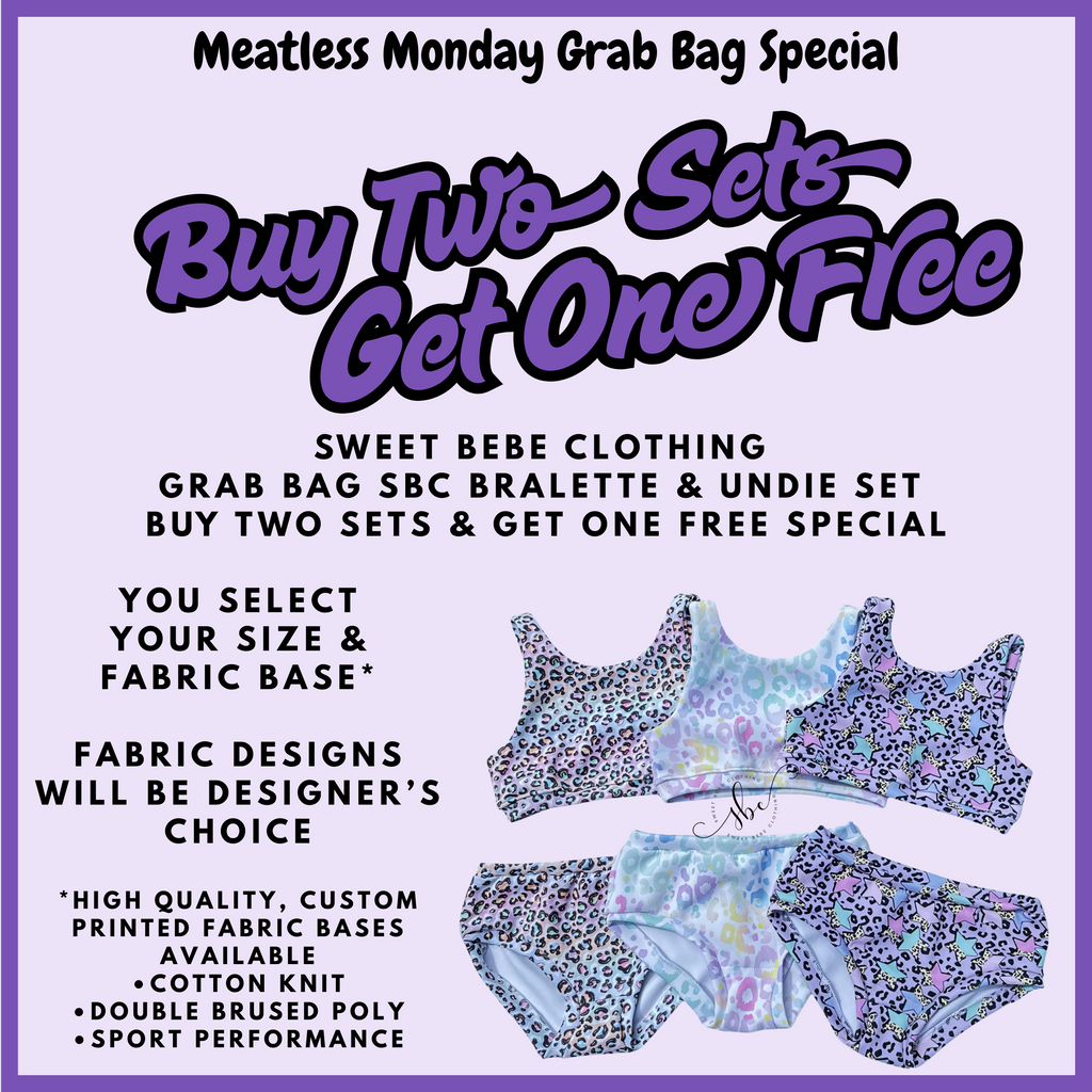 SBC Bralette & Undie Set Special 09/29/25 Size 10