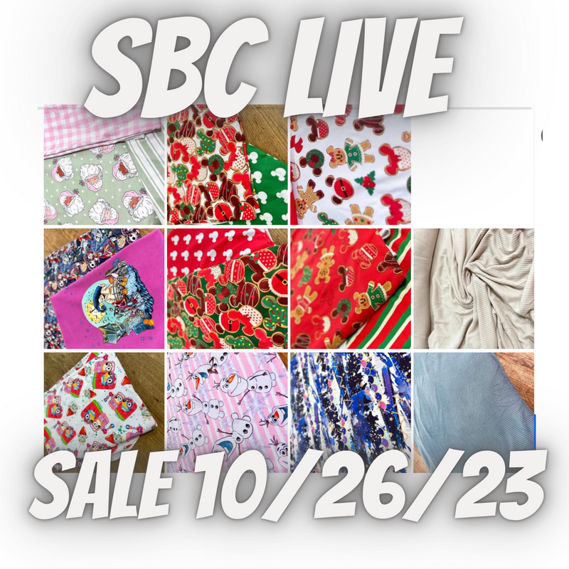 SBC Custom Live Sale 10/26/23 - Santa - Sarah Riggs
