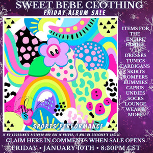 SBC Custom Friday Album Sale 01/10/25- SP Vibrant Rainbow - Tina Wedde