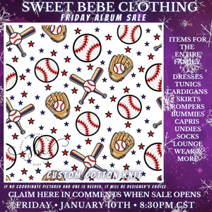 SBC Custom Friday Album Sale 01/10/25- Baseball - Allison Crook Lewis