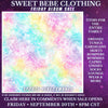 SBC Custom Friday Album Sale 09/20/24 - SP Tie Dye - Allison Crook Lewis