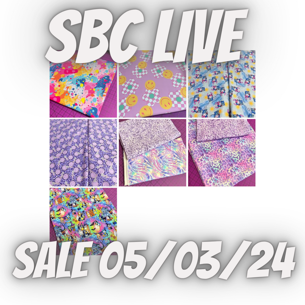 SBC Custom Live Sale 05/03/24 - Paint Splats - Stacey Blanton