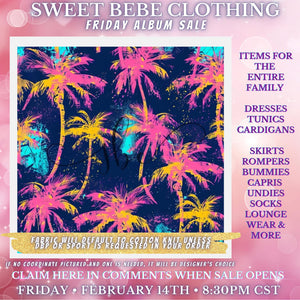SBC Custom Friday Album Sale 02/14/25- Palm Trees - Stacey Blanton