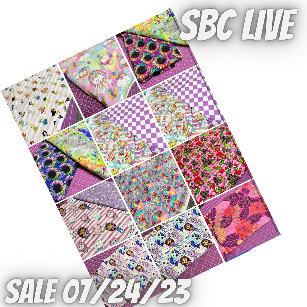 SBC Custom Friday Live Sale 07/21/23 - Cats - Summer Hall