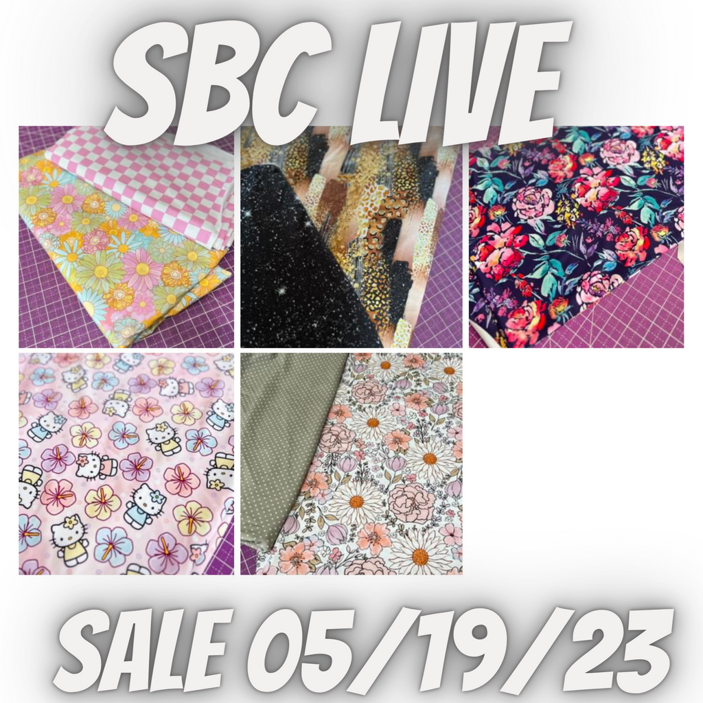 SBC Custom Friday Live Sale 05/19/23 - Athletic Base Floral - Lauren Amber Haller