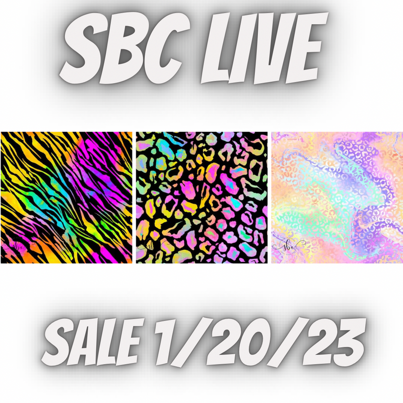 SBC Custom Live Sale 01/20/23 -  Dark Cheetah Sport - Spot 2, 3 - Valerie Gust