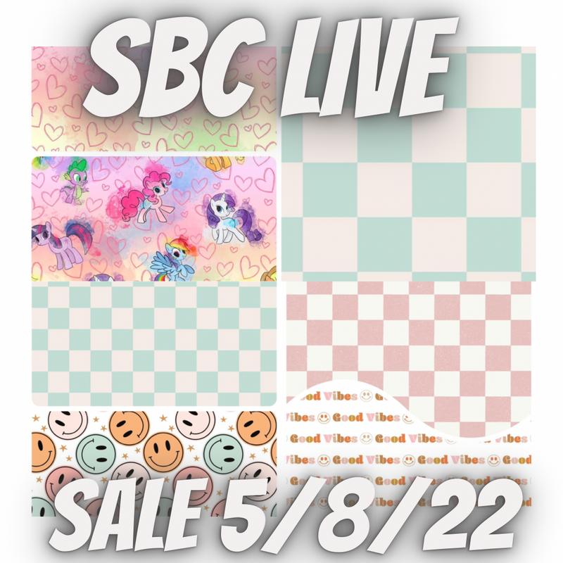 SBC Custom Friday Live Sale 8/5/22 - Happy - Allison Wentzel