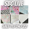 SBC Custom Friday Live Sale 11/04/22 - DBP Blue Snowflakes - Kelly Mark