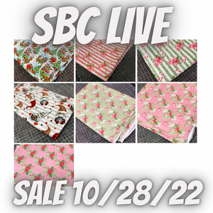 SBC Custom Friday Live Sale 10/28/22 - Green Striped Candy Canes - Sarah Riggs