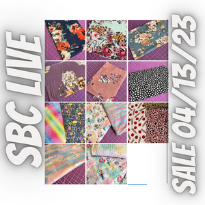 SBC Custom Friday Live Sale 03/13/23 - Fabric 5 - Jamie Crook