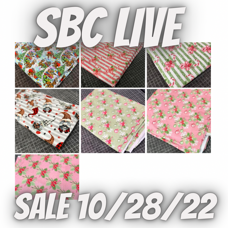 SBC Custom Friday Live Sale 10/28/22 - Green Striped Candy Canes - Valerie Gust