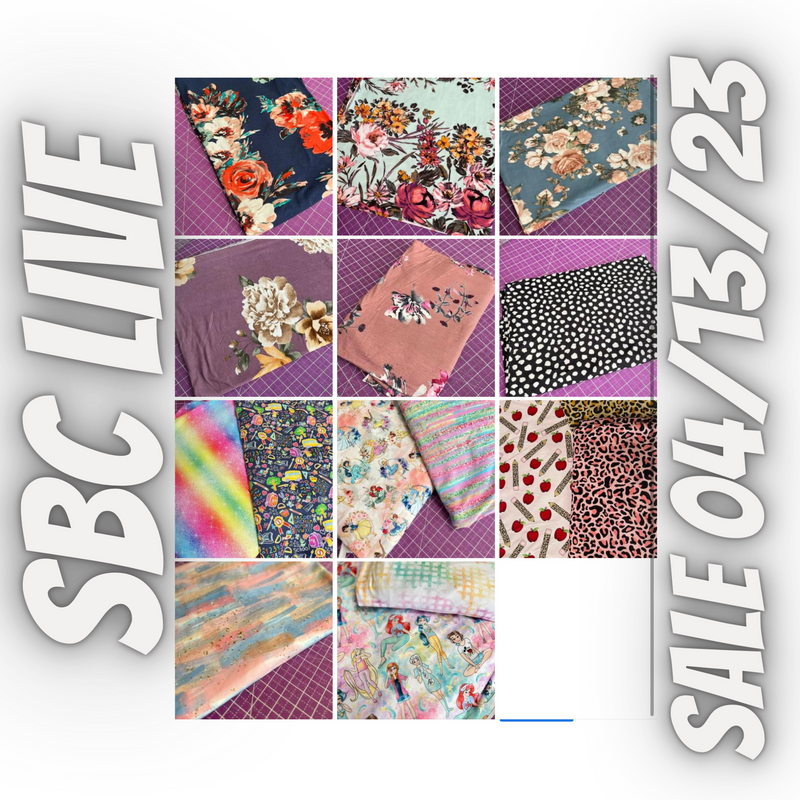 SBC Custom Friday Live Sale 03/13/23 - Fabric 2 - Heather Steele