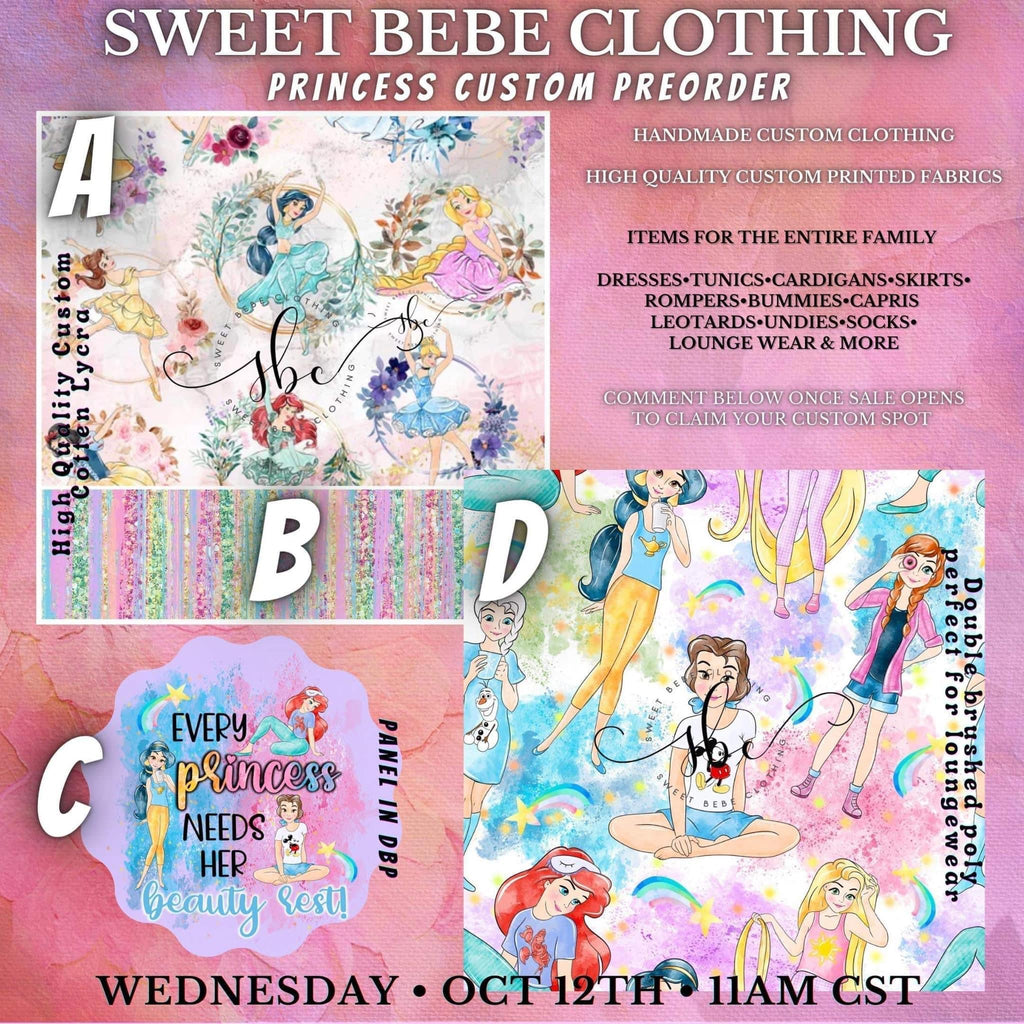 SBC Princess Custom Preorder 10/12/22 - MTO Spot 5 - Annette Ulery