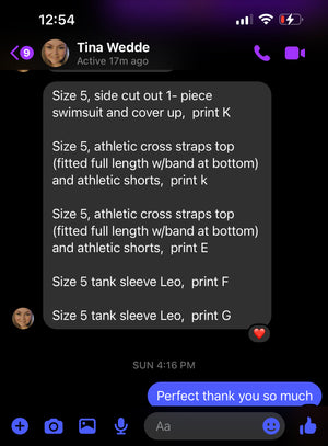 SBC Swim & Athletic Custom Preorder 01/25/23 - MTO Spot 7 - Tina Wedde