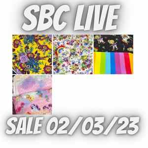 SBC Custom Friday Live Sale 02/03/23 - Light Rainbow - Sara Putz