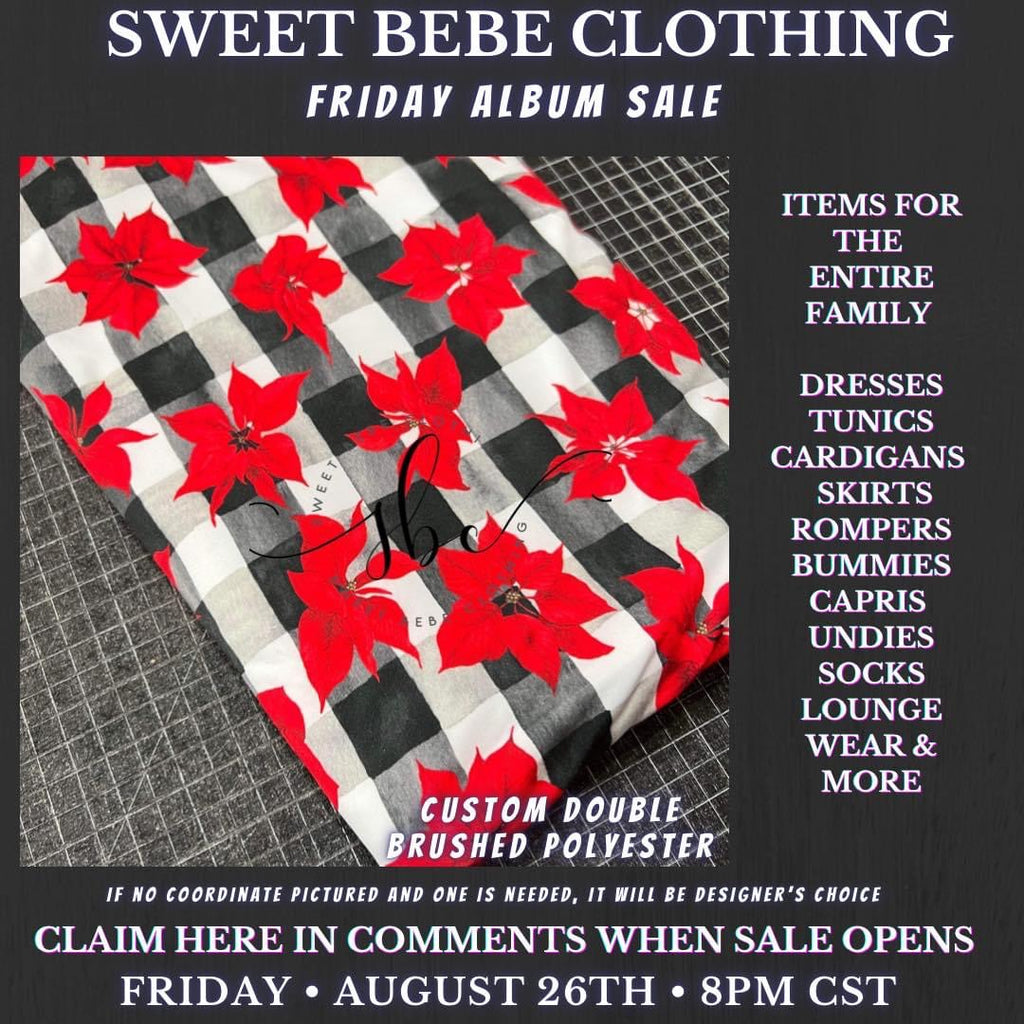 SBC SBC Friday Custom Album Sale 08/26/22 - MTO DBP Holiday Floral - Katy Gibson